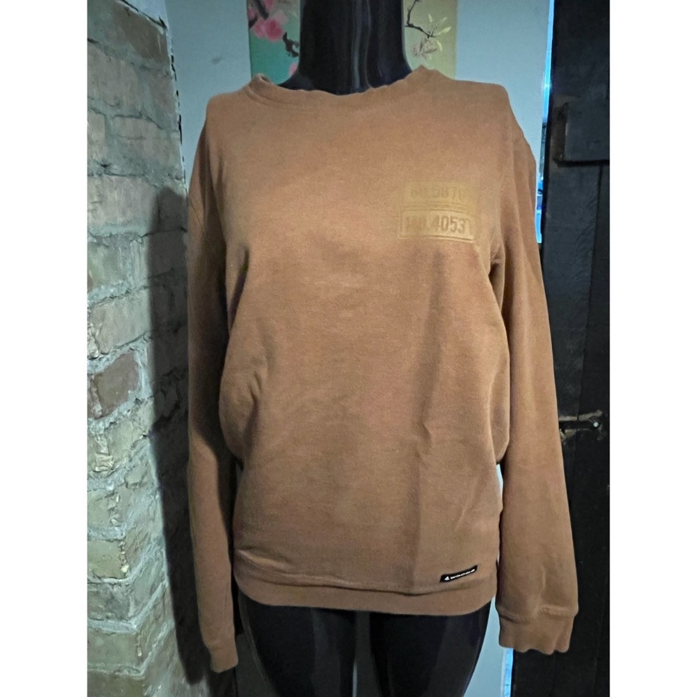 Woods Outdoor Brown Crewneck Sweater